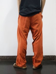画像3: TRUST 2タック リネン×レーヨンスラックス W35 (3)