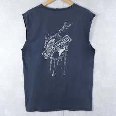 画像2: DOOM "CONDEMNED" ハードコアパンクバンド カットオフ ノースリーブTシャツ (2)