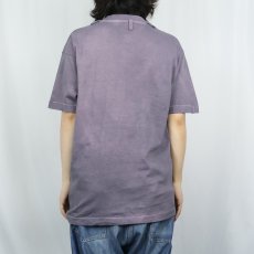 画像3: 90's Wild West USA製 デザイン 無地Tシャツ L (3)