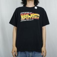 画像3: BACK TO THE FUTURE SF映画 プリントTシャツ (3)