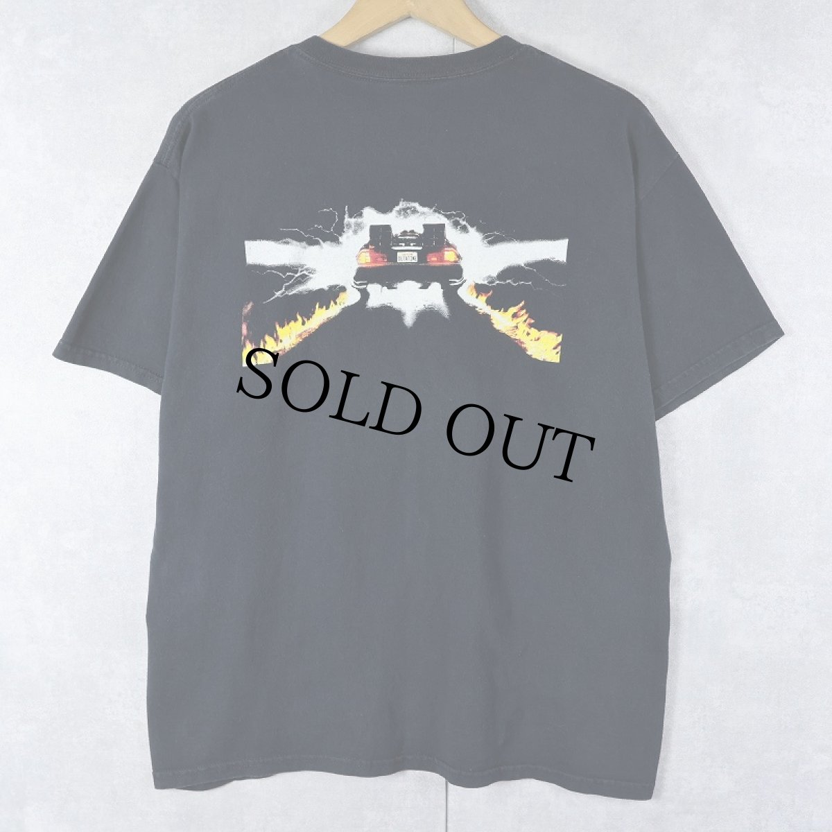 画像2: BACK TO THE FUTURE SF映画 プリントTシャツ (2)