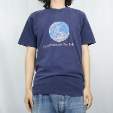 画像2: 90's "Good Planets are Hard to Find" プリントTシャツ M (2)