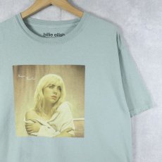 画像1: Billie Eilish "Happier Than Ever" ミュージシャンプリントTシャツ L (1)