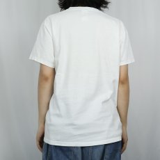 画像3: CUFF レコードレーベル ロゴプリントTシャツ L (3)