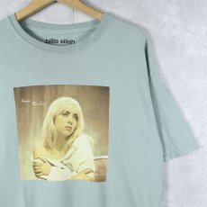 画像1: Billie Eilish "Happier Than Ever" ミュージシャンプリントTシャツ L (1)