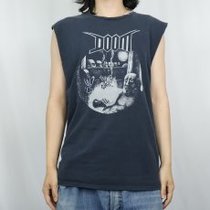 画像3: DOOM "CONDEMNED" ハードコアパンクバンド カットオフ ノースリーブTシャツ (3)