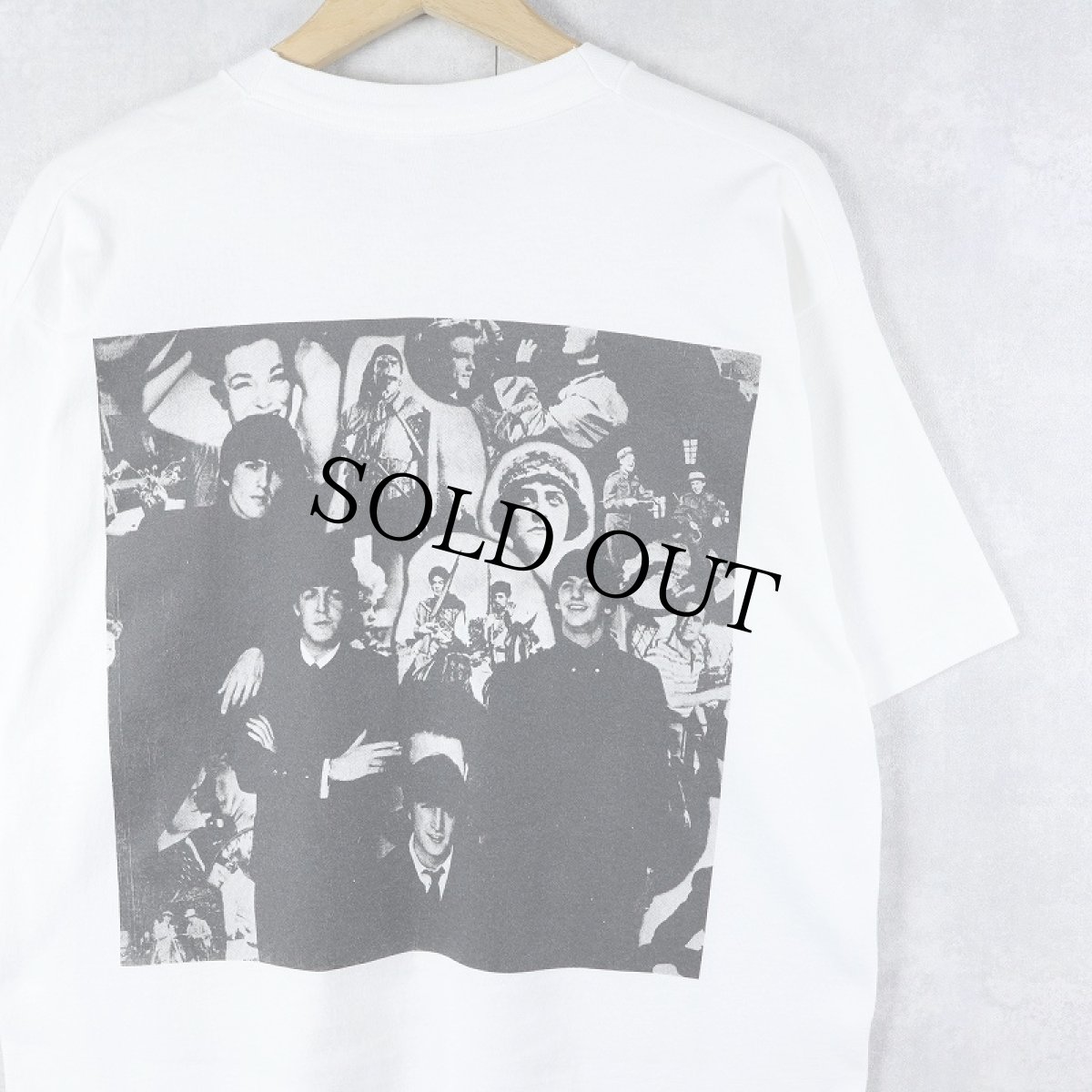 画像2: 90's THE BEATLES USA製 "BEATLES FOR SALE" ロックバンド アルバムプリントTシャツ L (2)