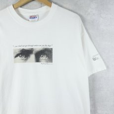画像1: 2000's Sir Douglas Mawson "...we shall not get through unless..." メッセージプリントTシャツ L (1)