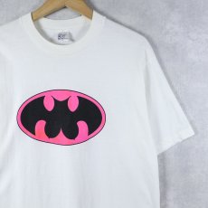 画像1: 90's USA製 "BATMAN" キャラクターパロディ エロプリントTシャツ XL (1)