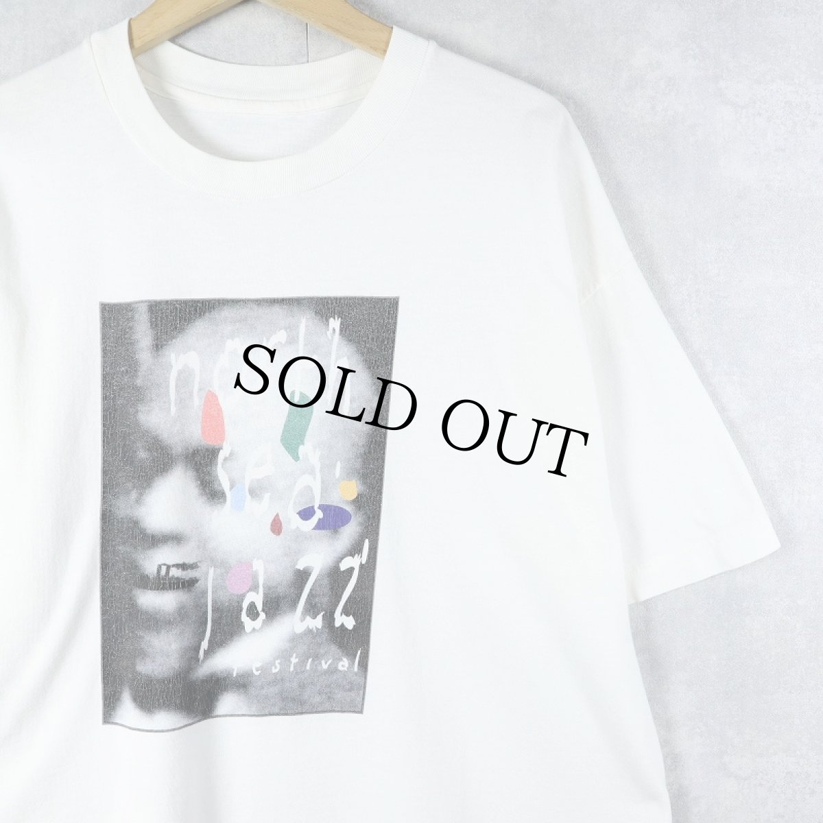 画像1: 90〜2000's North Sea Jazz Festival ジャズフェスティバル プリントTシャツ  (1)