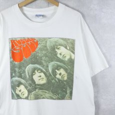 画像1: 90's THE BEATLES "RUBBER SOUL" ロックバンドアルバムTシャツ L (1)