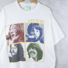 画像1: 2000's THE BEATLES "LET IT BE" ロックバンドプリントTシャツ XL (1)