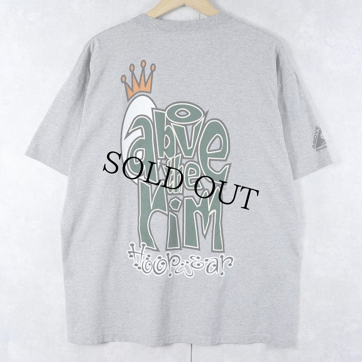 画像1: 90's Reebok USA製 "Above the Rim" プリントTシャツ L (1)
