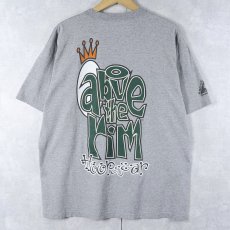 画像1: 90's Reebok USA製 "Above the Rim" プリントTシャツ L (1)