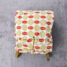 画像1: Schaefer ビールブランド プリントコットンバックパック (1)