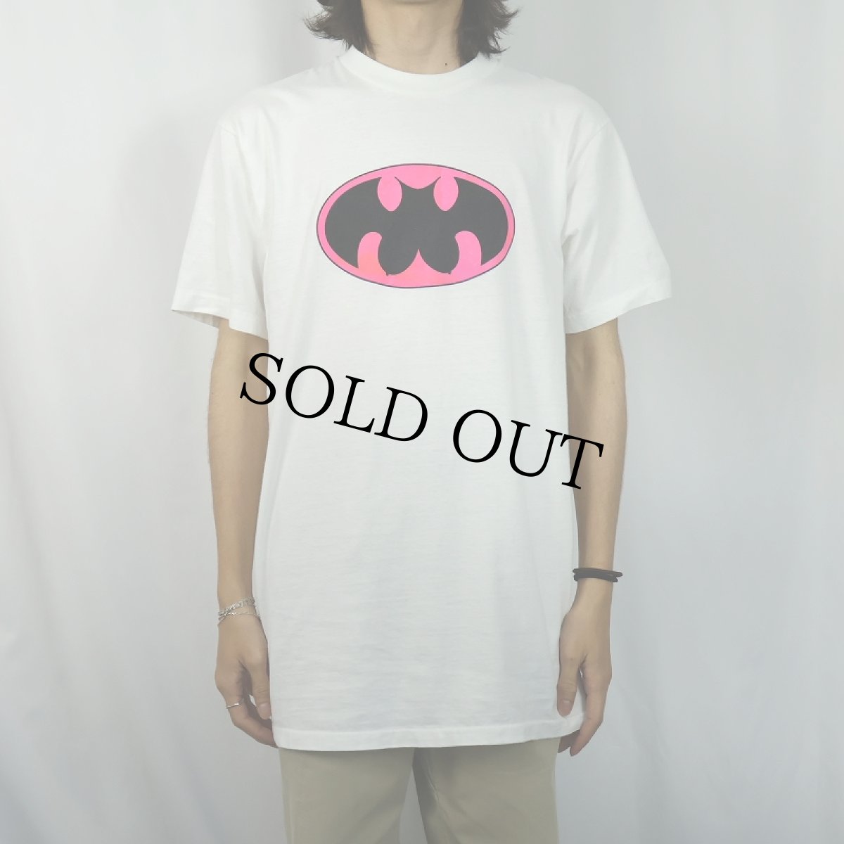 画像2: 90's USA製 "BATMAN" キャラクターパロディ エロプリントTシャツ XL (2)