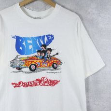 画像1: 80's〜 THE BEATLES USA製 "DRIVE MY CAR" 発砲プリント ロックバンドTシャツ  (1)
