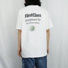 画像4: 90's Marshall McLuhan USA製 "The Medium is the Message" 思想家メッセージプリントTシャツ XL (4)