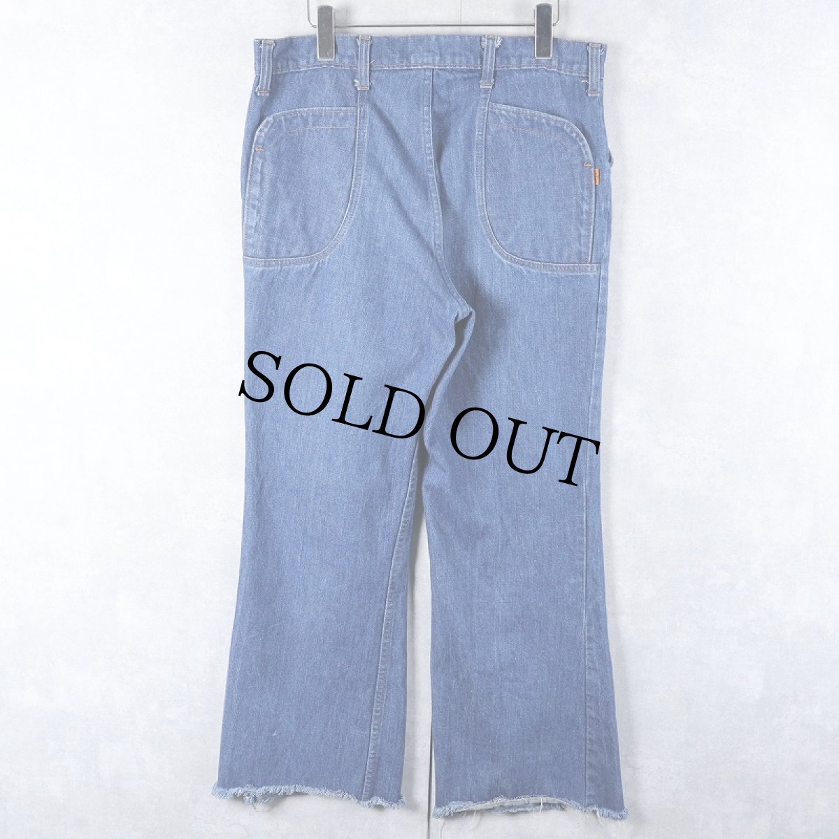 画像2: 70〜80's Levi's 643 ブーツカット デニムパンツ W33 (2)