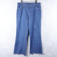 画像1: 70〜80's Levi's 643 ブーツカット デニムパンツ W33 (1)