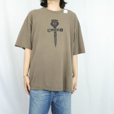画像2: ”Gonzo Journalism” シンボルマークプリントTシャツ XL (2)