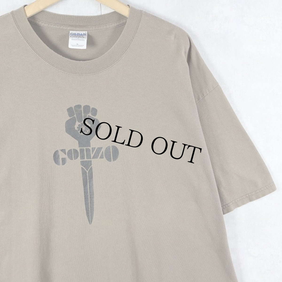 画像1: ”Gonzo Journalism” シンボルマークプリントTシャツ XL (1)