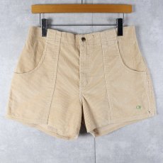 画像1: 70's Ocean Pacific コーデュロイ ショーツ W31 (1)