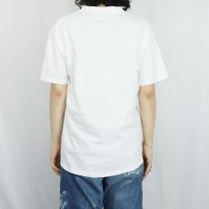画像3: 90's Calvin Klein Sport USA製 "THE OXFORD CAMBRIDGE BOAT-RACE-READY TO START" プリントTシャツ M (3)