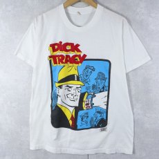 画像1: 80's DICK TRACY USA製 キャラクタープリントTシャツ XL (1)