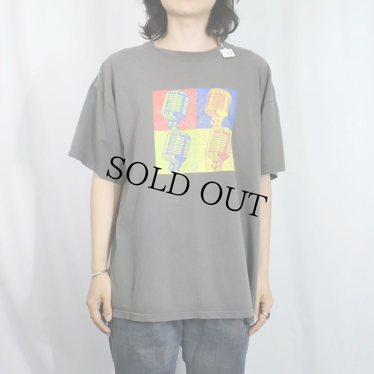 画像2: NAB 全米放送事業者協会 アートパロディプリントTシャツ XL (2)