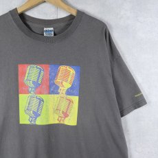画像1: NAB 全米放送事業者協会 アートパロディプリントTシャツ XL (1)