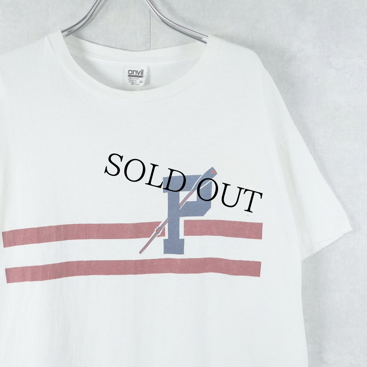 画像1: 90's USA製 "PENNSYLVANIA" カレッジプリントTシャツ XL (1)