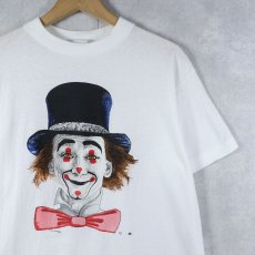 画像1: 90's Rick Embry "CLOWN" プリントTシャツ L (1)