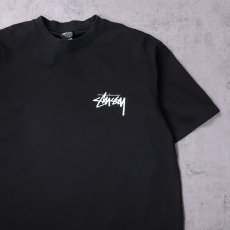 画像2: STUSSY USA製 "SHATTERED" プリントTシャツ BLACK M (2)