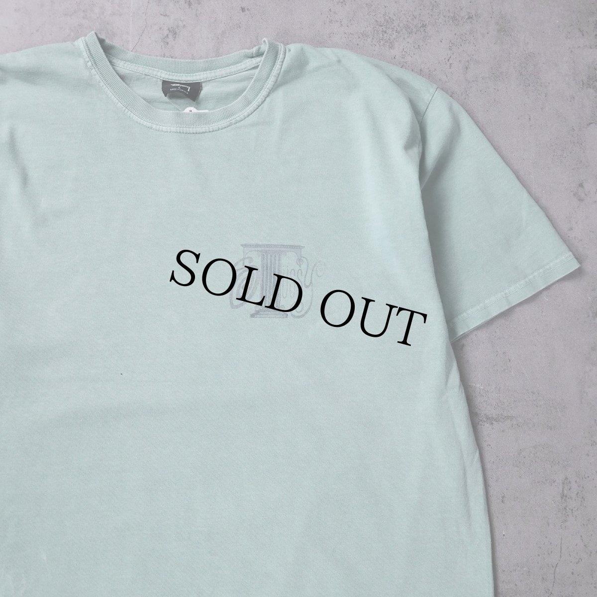画像2: STUSSY "Column" プリントTシャツ L (2)