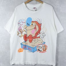 画像1: 90's  Ren&Stimpy USA製 キャラクタープリントTシャツ XL (1)