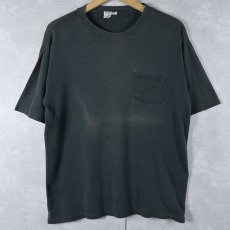 画像1: 無地 ポケットTシャツ L (1)