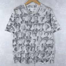 画像1: 90’s STANLEY DESANTIS USA製 フォトプリントTシャツ L  (1)