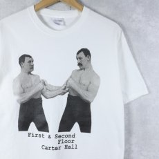 画像1: "First & Second Floor Carter Hall" フォトプリントTシャツ M (1)
