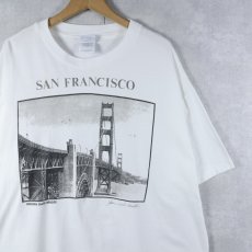 画像1: "SAN FRANCISCO GOLDEN GATE BRIDGE" フォトプリントTシャツ XXL (1)