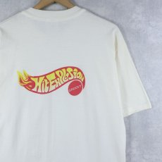画像2: 90's USA製 "Hit Explosion" パロディプリントTシャツ L (2)
