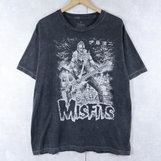 画像1: MISFITS × 伊藤潤二 ハードコアパンクバンド プリントTシャツ L (1)