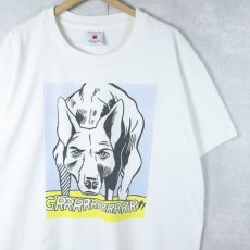 画像1: 90's Roy Lichtenstein USA製 "GRRRRRRRRRRRR!!" アートプリントTシャツ XL (1)
