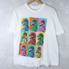 画像1: 80's Stanley Desantis アートパロディプリントTシャツ L (1)