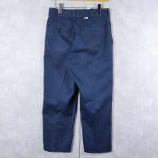 画像2: 80's Dickies USA製 ワークパンツ NAVY W31 (2)