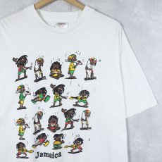 画像1: 90's "Jamaica" イラストプリントTシャツ XL (1)
