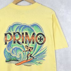 画像2: 70's USA製 "PRIMO" ビールブランド プリントTシャツ L (2)