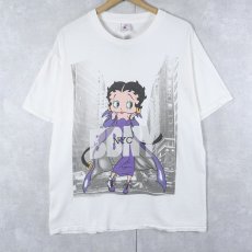画像1: 90's Betty Boop USA製 "DKNY"パロディプリントTシャツ L (1)