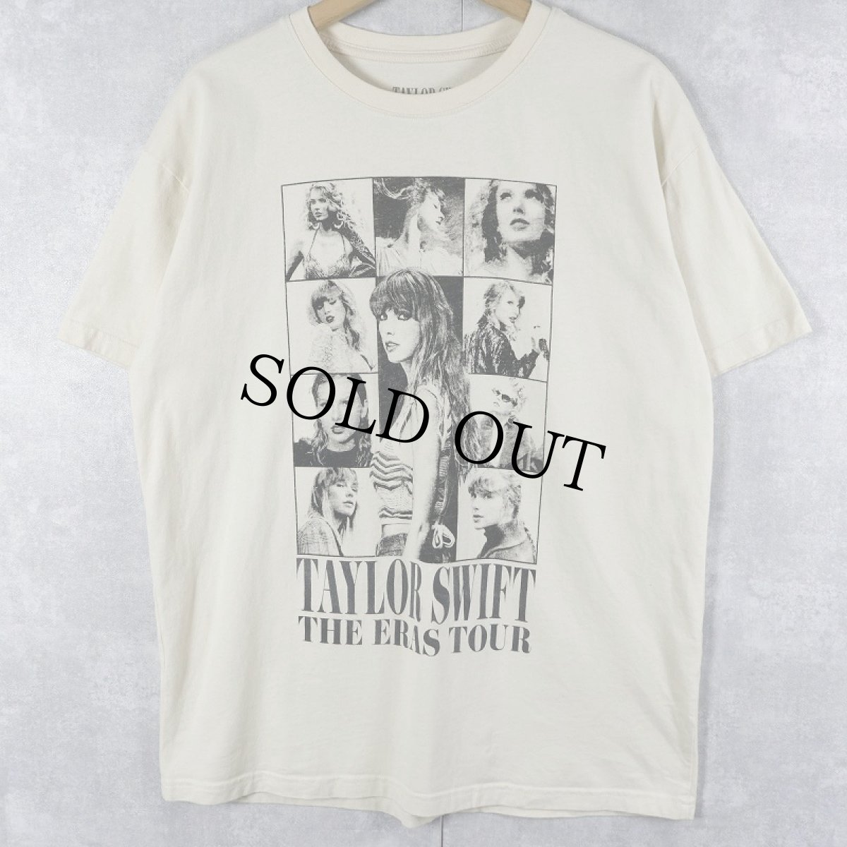 画像1: YAYLOR SWIFT シンガーソングライター ツアープリントTシャツ L (1)