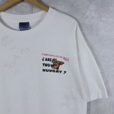 画像2: "Eat My Burrito" エロプリントTシャツ XL (2)